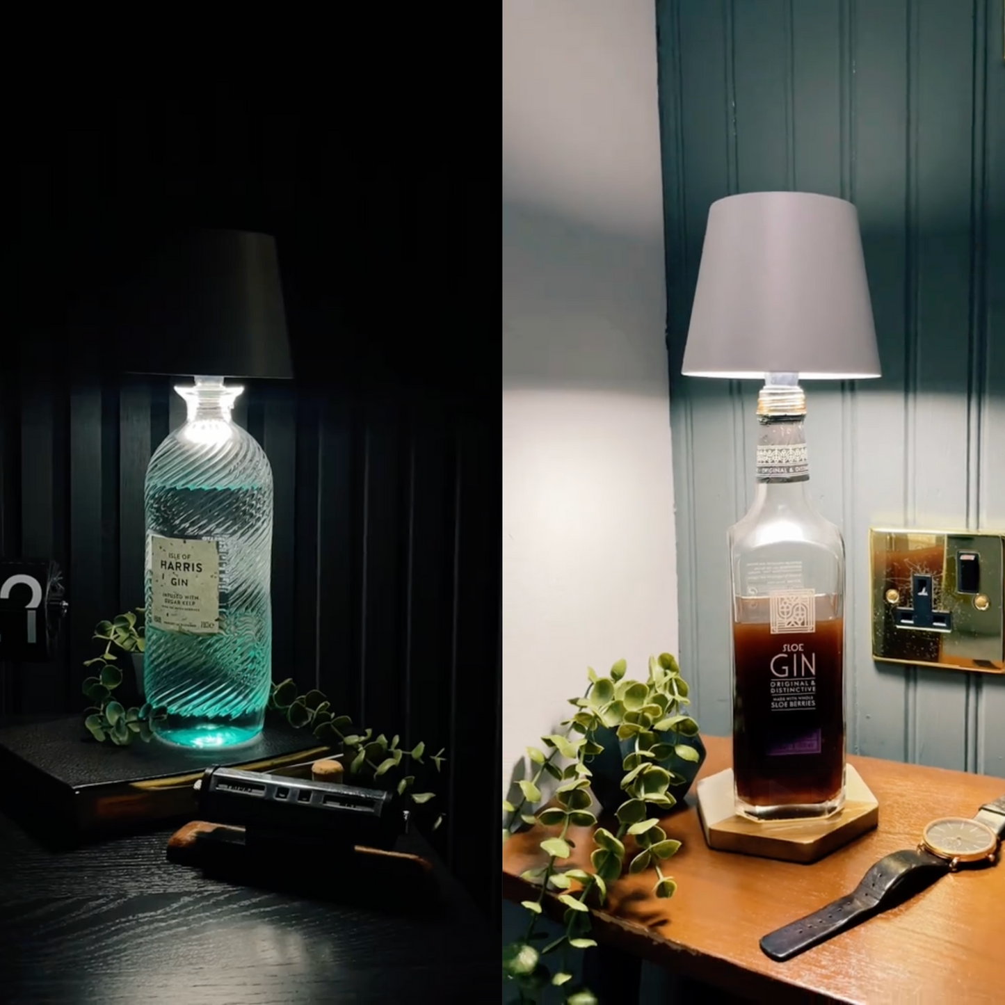 Wine Bottle Wireless Table Lamp
