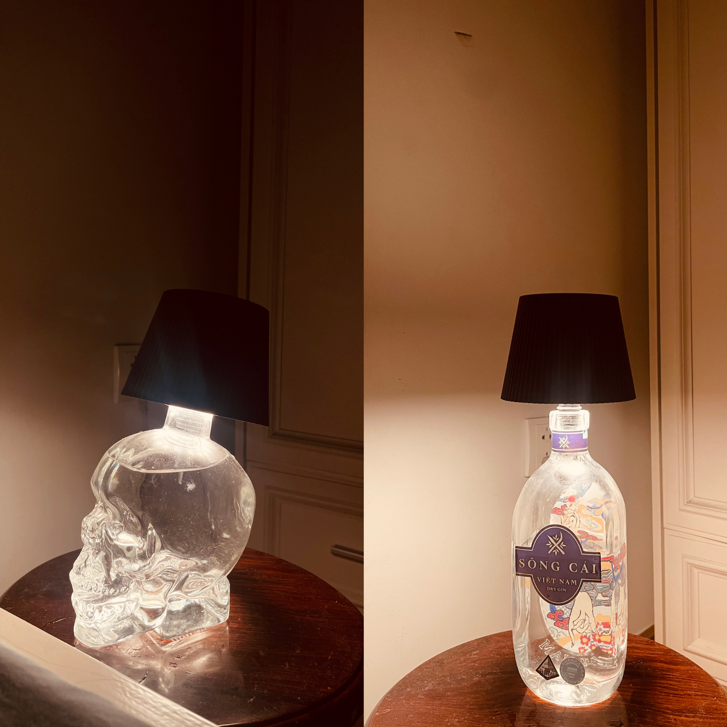 Wine Bottle Wireless Table Lamp